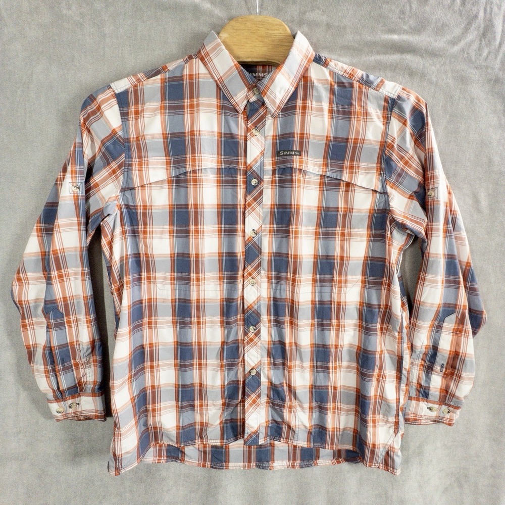 Simms Fishing Guide Series Mens XL Button Up Shirt Gorpcore Outdoor camping